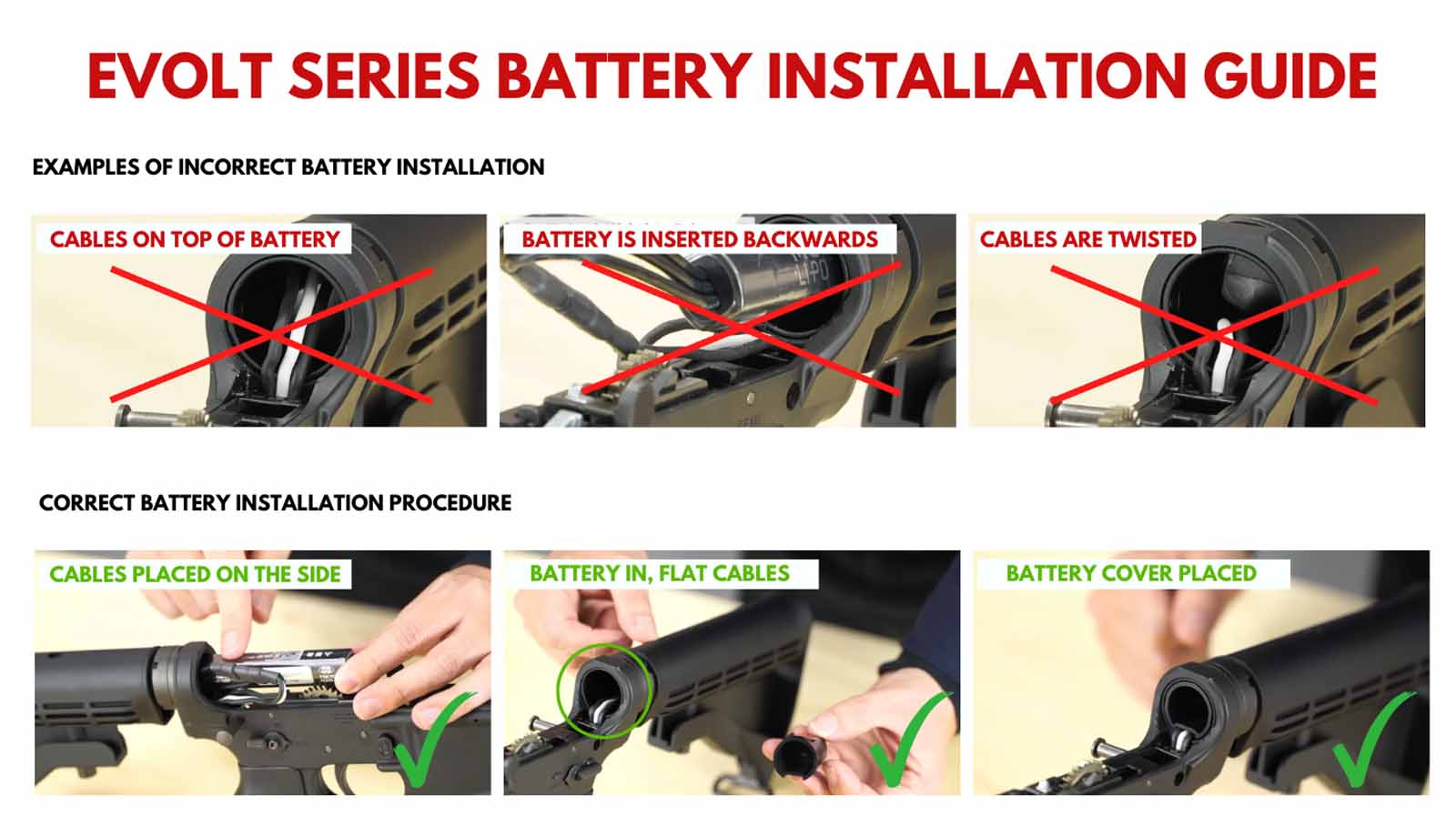 Installation batterie