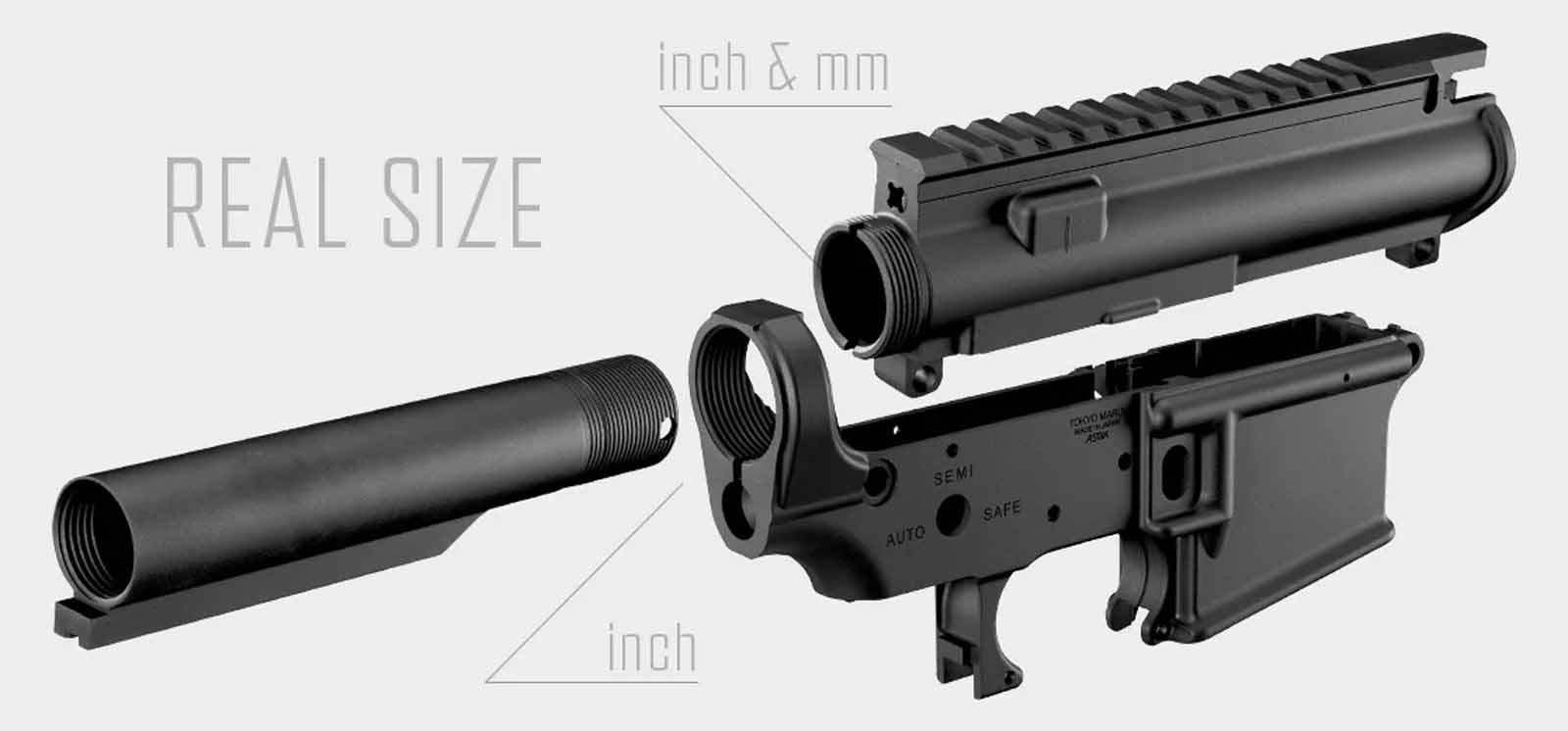Taille réel du corps